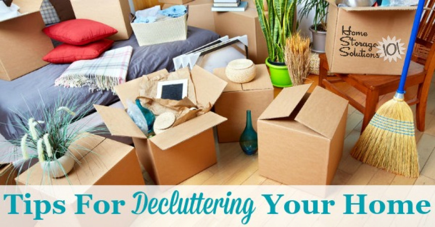 Top Tips To Effectively Declutter a Home
