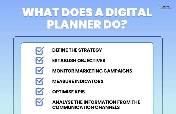 What Should be the Key Features of the Best Digital Planner?
