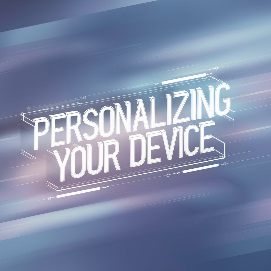 7 Tips for Modifying and Personalizing Your Device