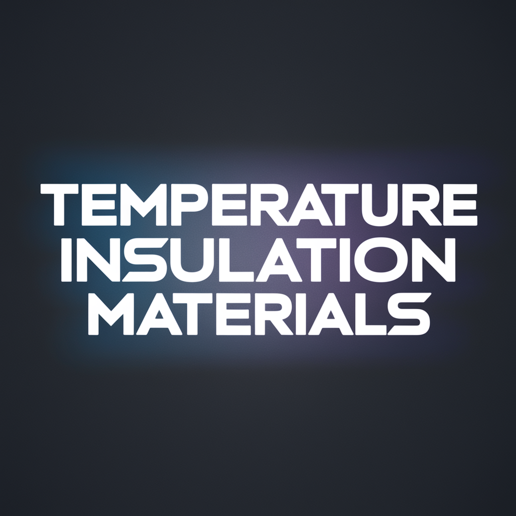 How to Maximize the Benefits of Temperature Insulation Materials