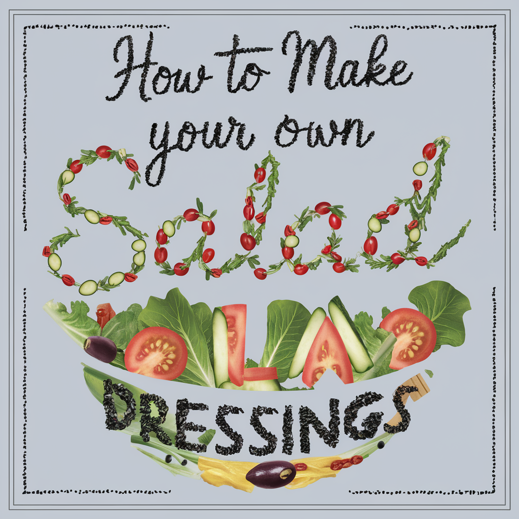 How To Make Your Own Salad Dressings