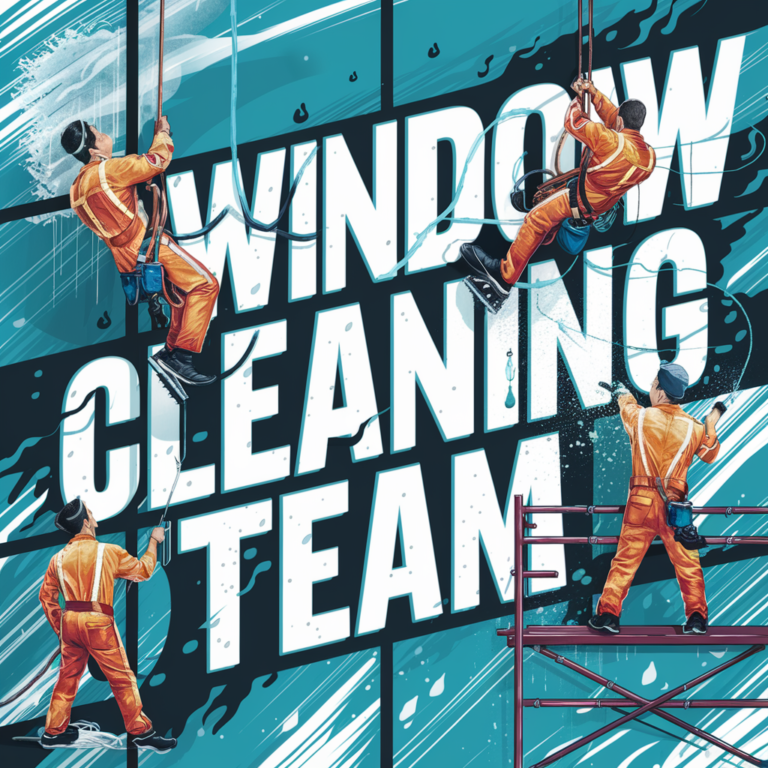 window cleaning team