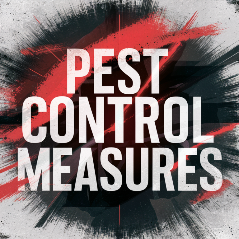 Essential Pest Control Measures