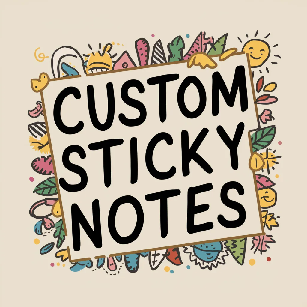 Using Custom Sticky Notes for Branding and Marketing