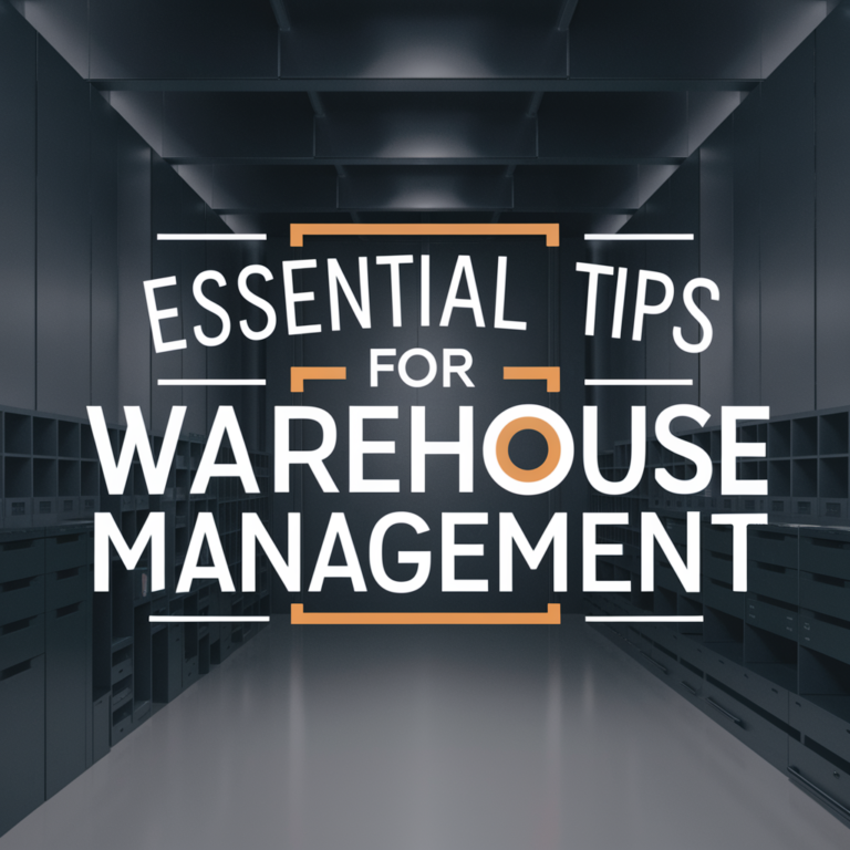 Essential Tips for Warehouse Management