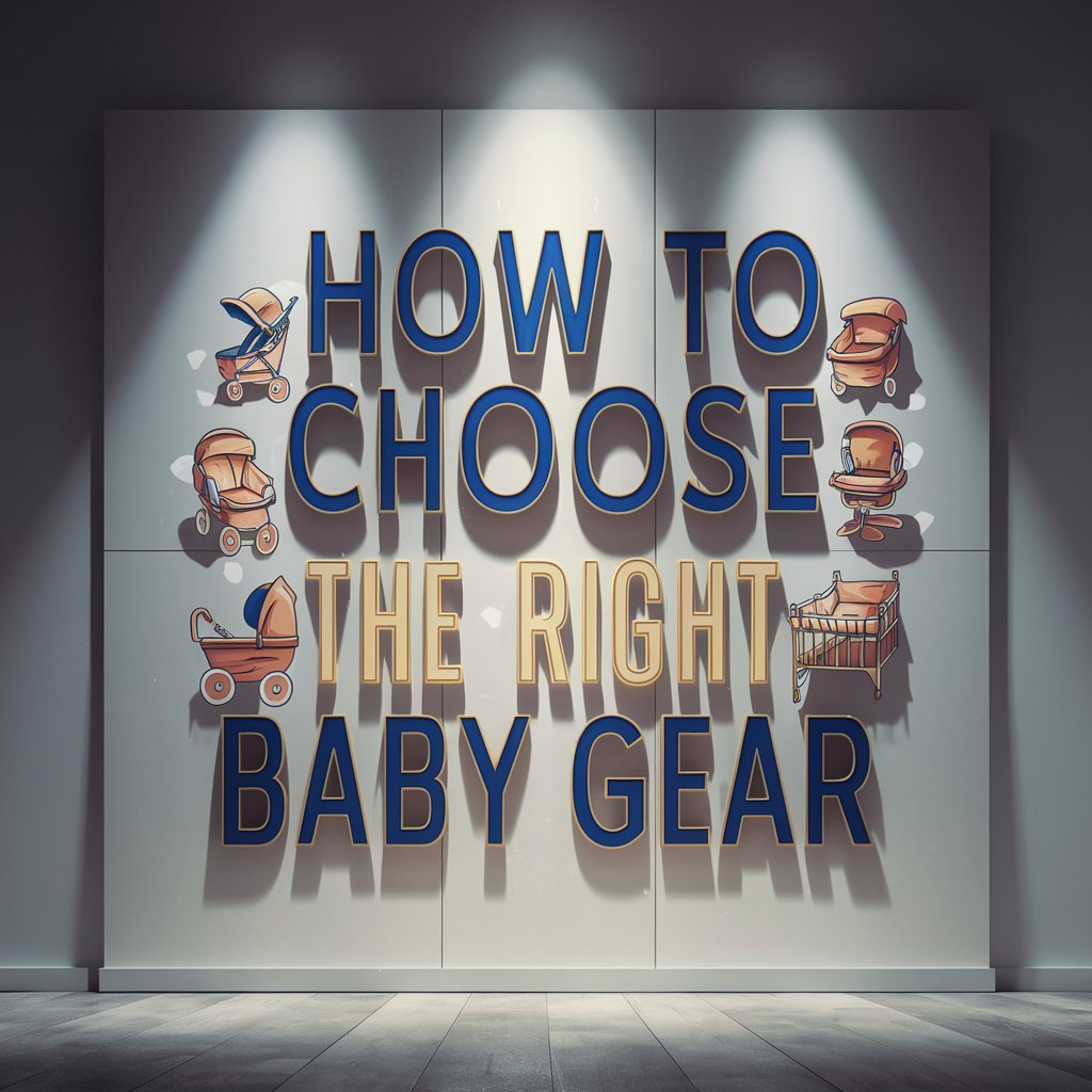 How to Choose the Right Baby Gear