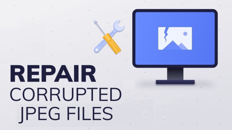How to Repair Corrupted JPEG Files