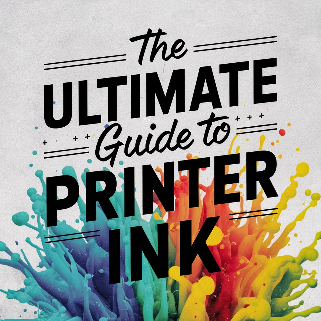 The Ultimate Guide to Printer Ink