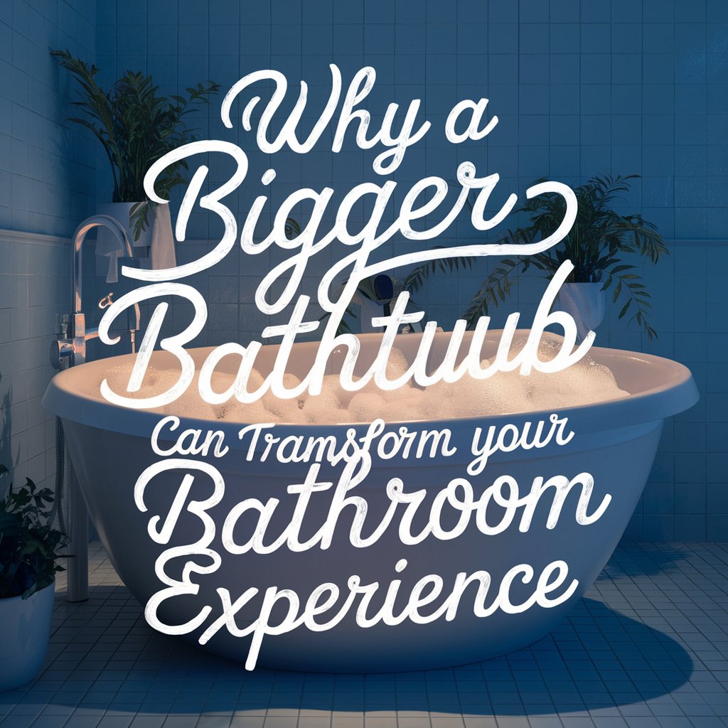 Why a Bigger Bathtub Can Transform Your Bathroom Experience