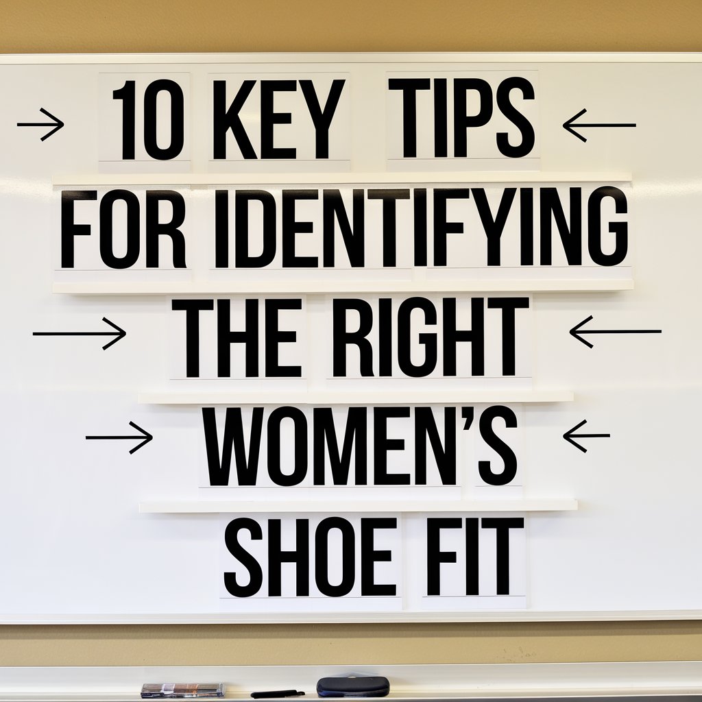 10 Key Tips for Identifying the Right Women's Shoe Fit