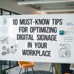 10 Must-Know Tips for Optimizing Digital Signage in Your Workplace