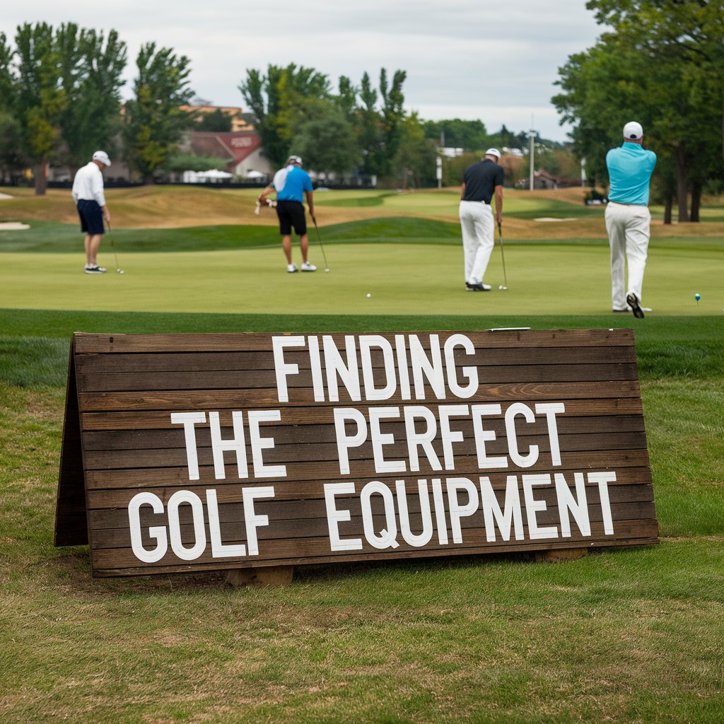 Finding the Perfect Golf Equipment