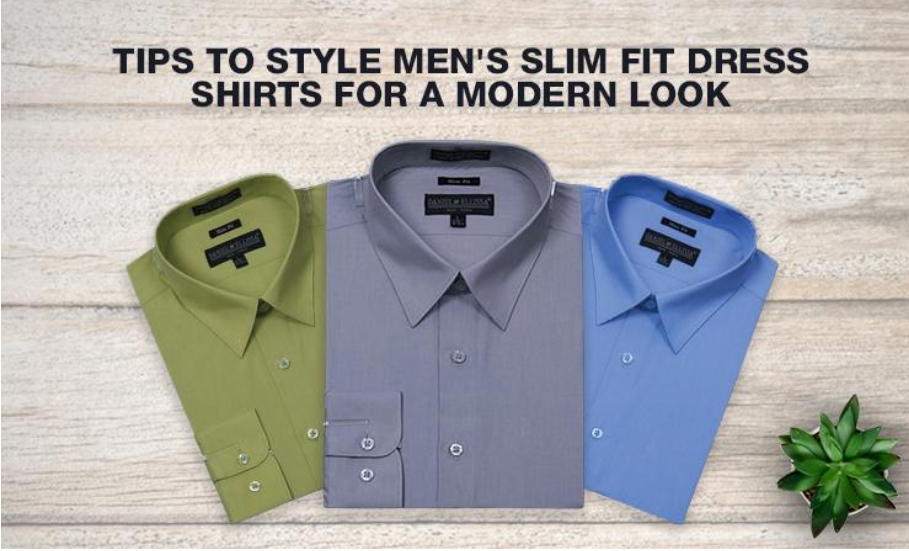 Tips to Style Men’s Slim Fit Dress Shirts for a Modern Look