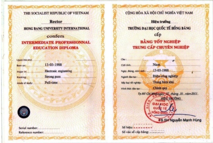 Vocational Intermediate Degree – Professional Intermediate Degree service