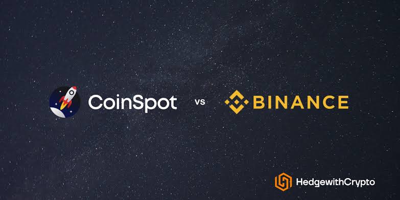 Comparison of trading fees between Coinspot and Binance