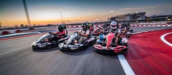 What perks have been associated with go-karting in recent times?