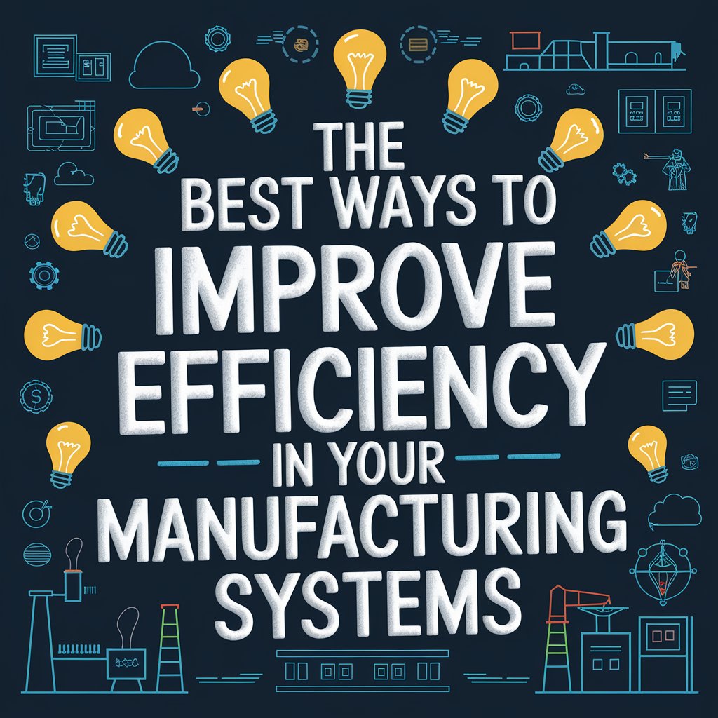 The Best Ways to Improve Efficiency in Your Manufacturing Systems