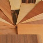 What are the advantages of using oak veneer in home furniture?