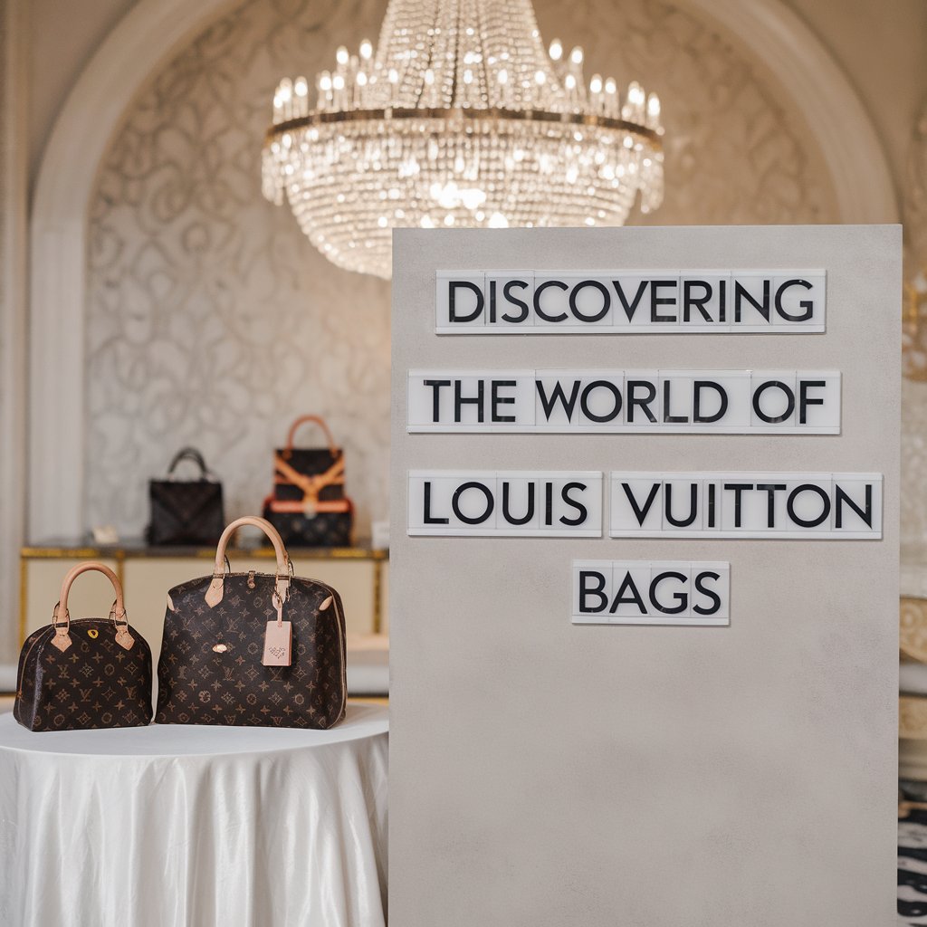 Discovering the World of Louis Vuitton Bags