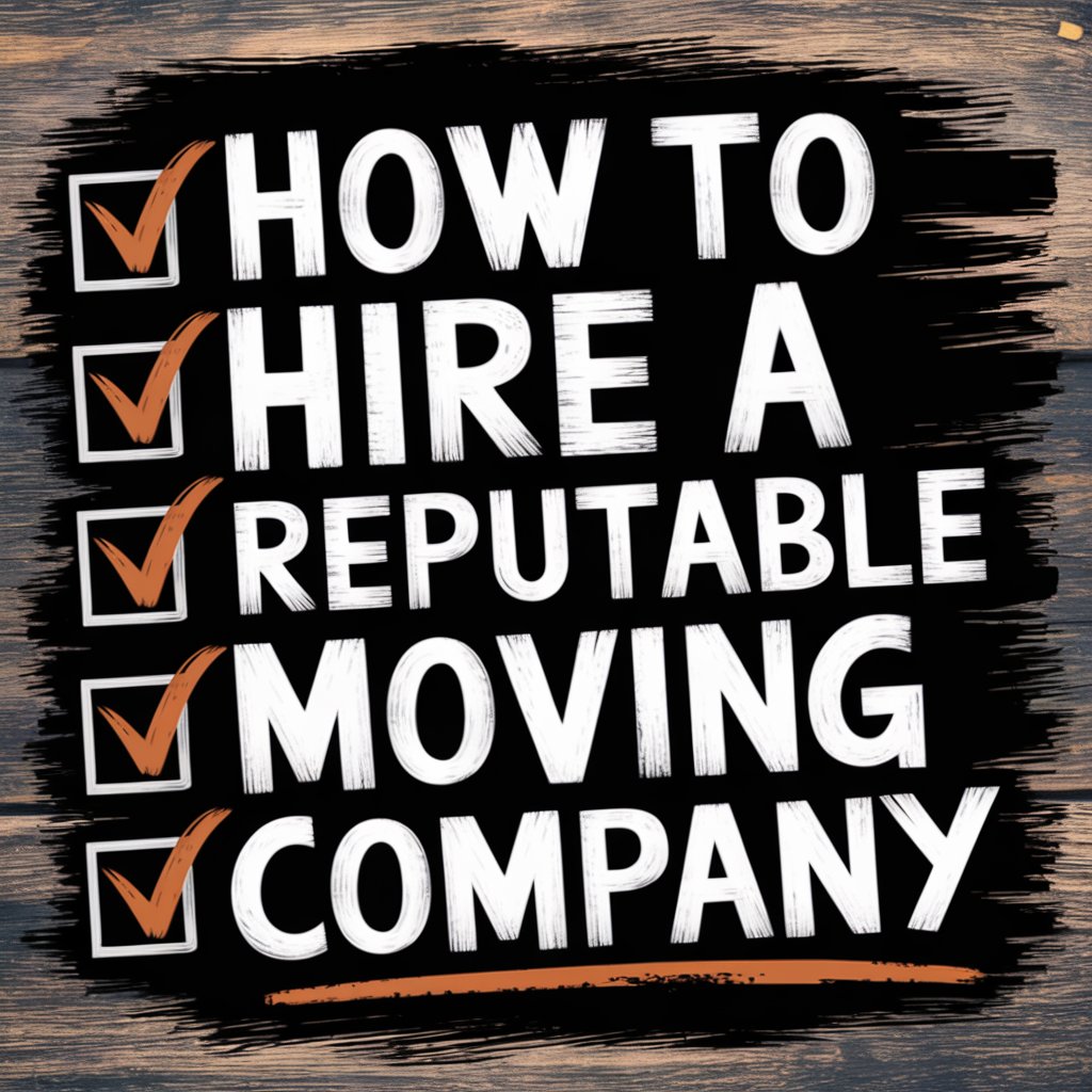 How to Hire a Reputable Moving Company