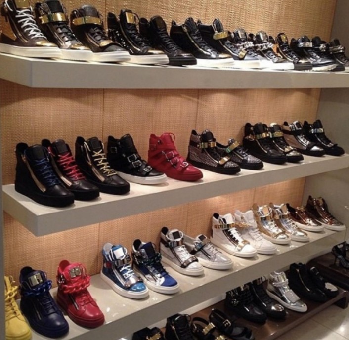 Inside George Gstar’s Lavish Neiman Marcus Closet