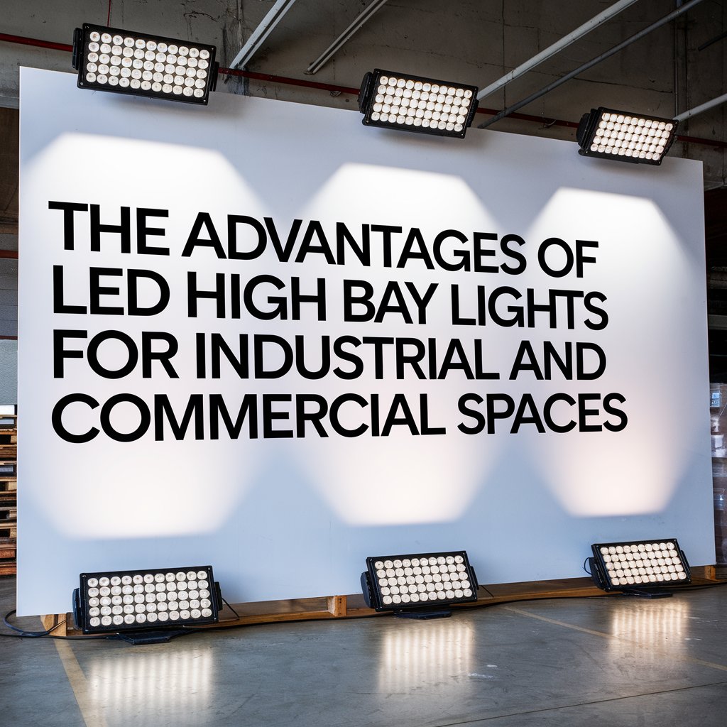 The Advantages of LED High Bay Lights for Industrial and Commercial Spaces