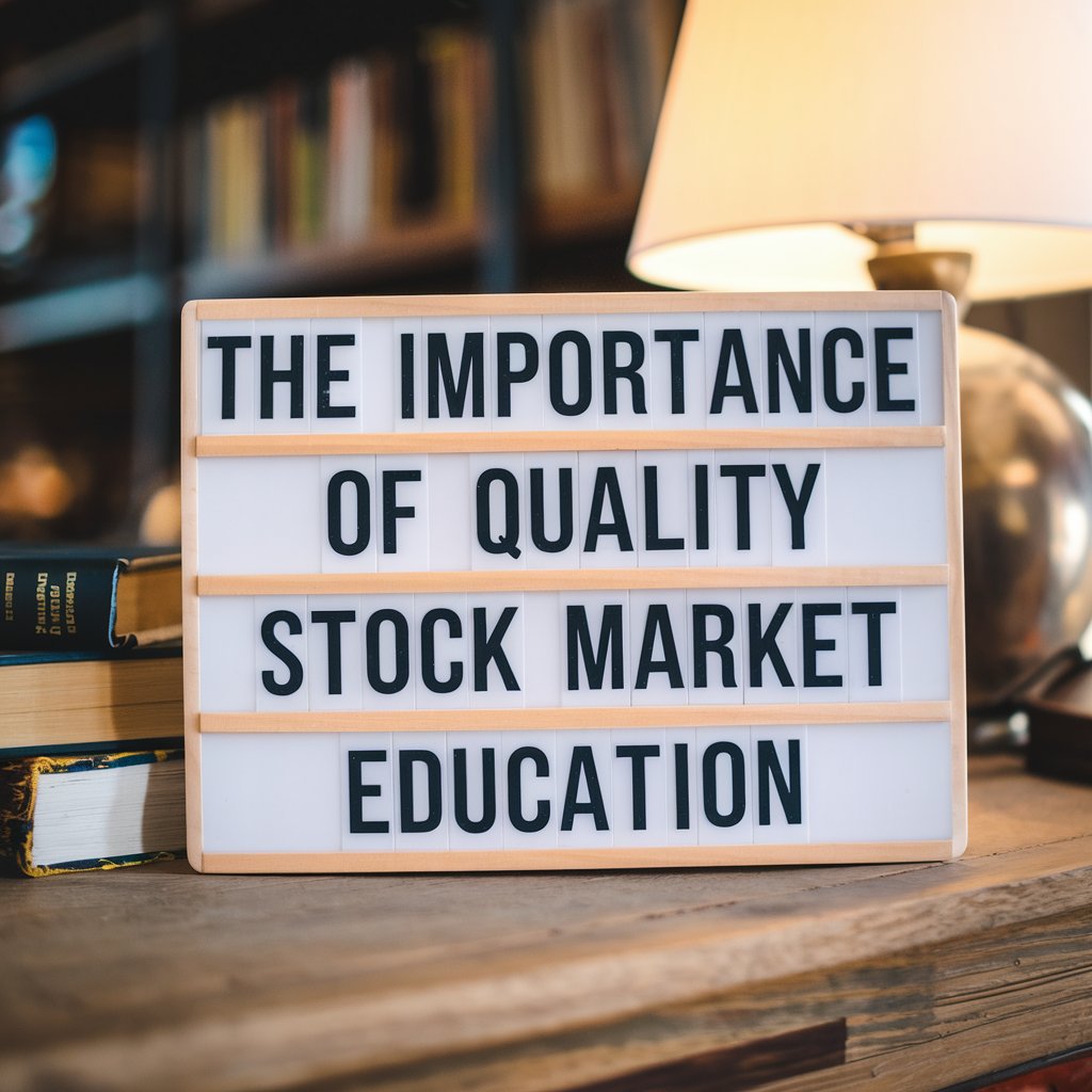 The Importance of Quality Stock Market Education