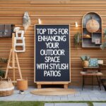 Top Tips for Enhancing Your Outdoor Space with Stylish Patios