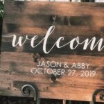 Wedding Welcome Sign