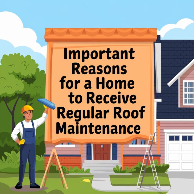 Important reasons for a home to receive regular roof maintenance