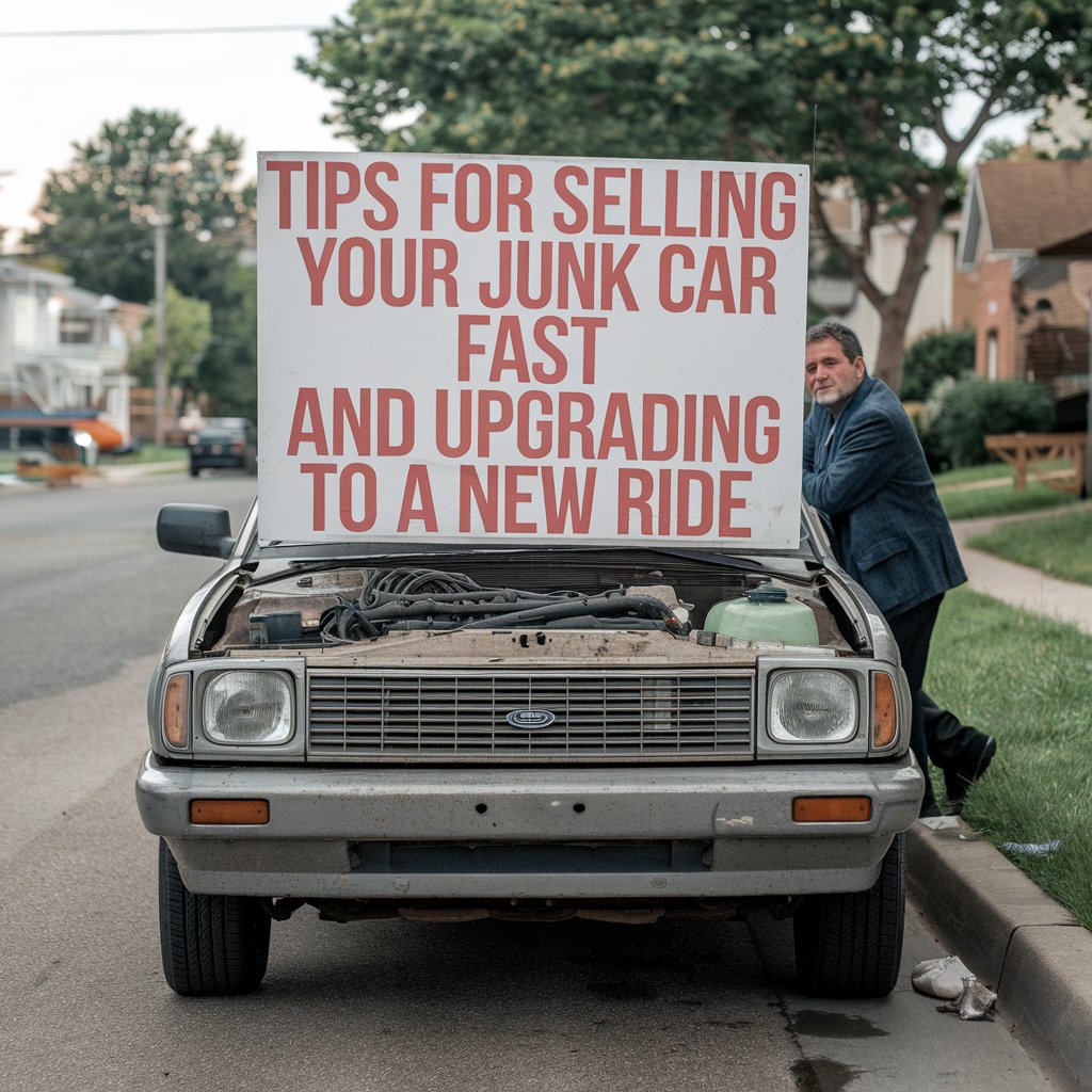 Tips for Selling Your Junk Car Fast and Upgrade to a New Ride