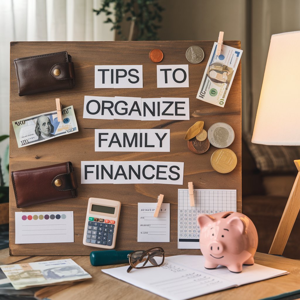 Tips to Organize Family Finances