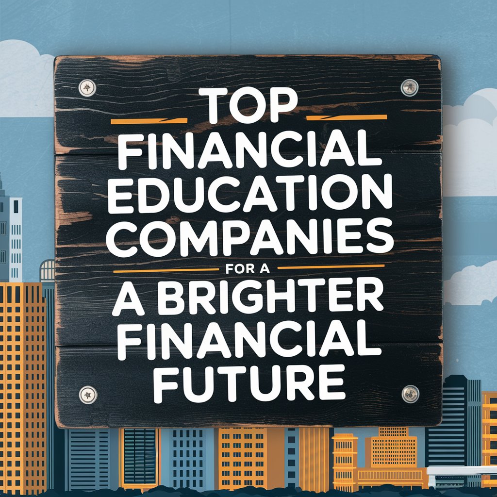 Top Financial Education Companies for a Brighter Financial Future