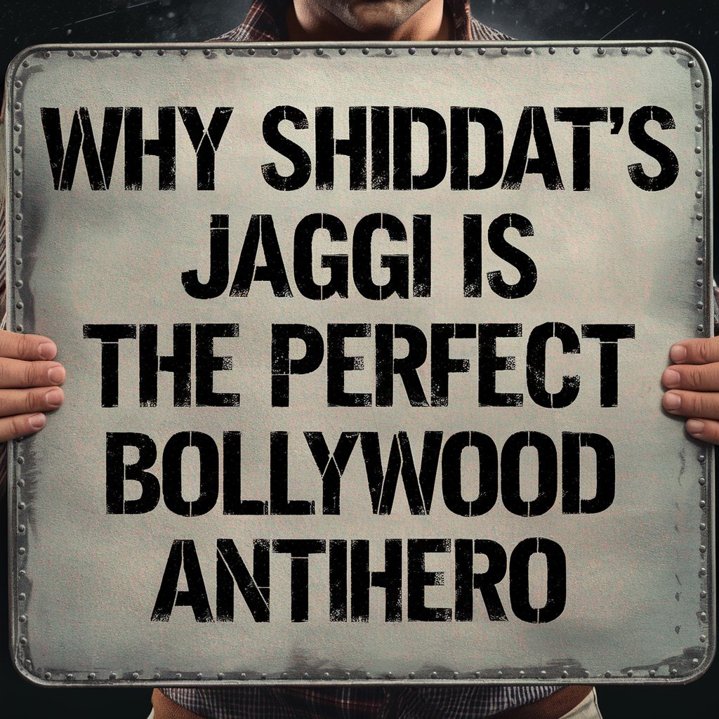 Why Shiddat's Jaggi is the perfect Bollywood Antihero