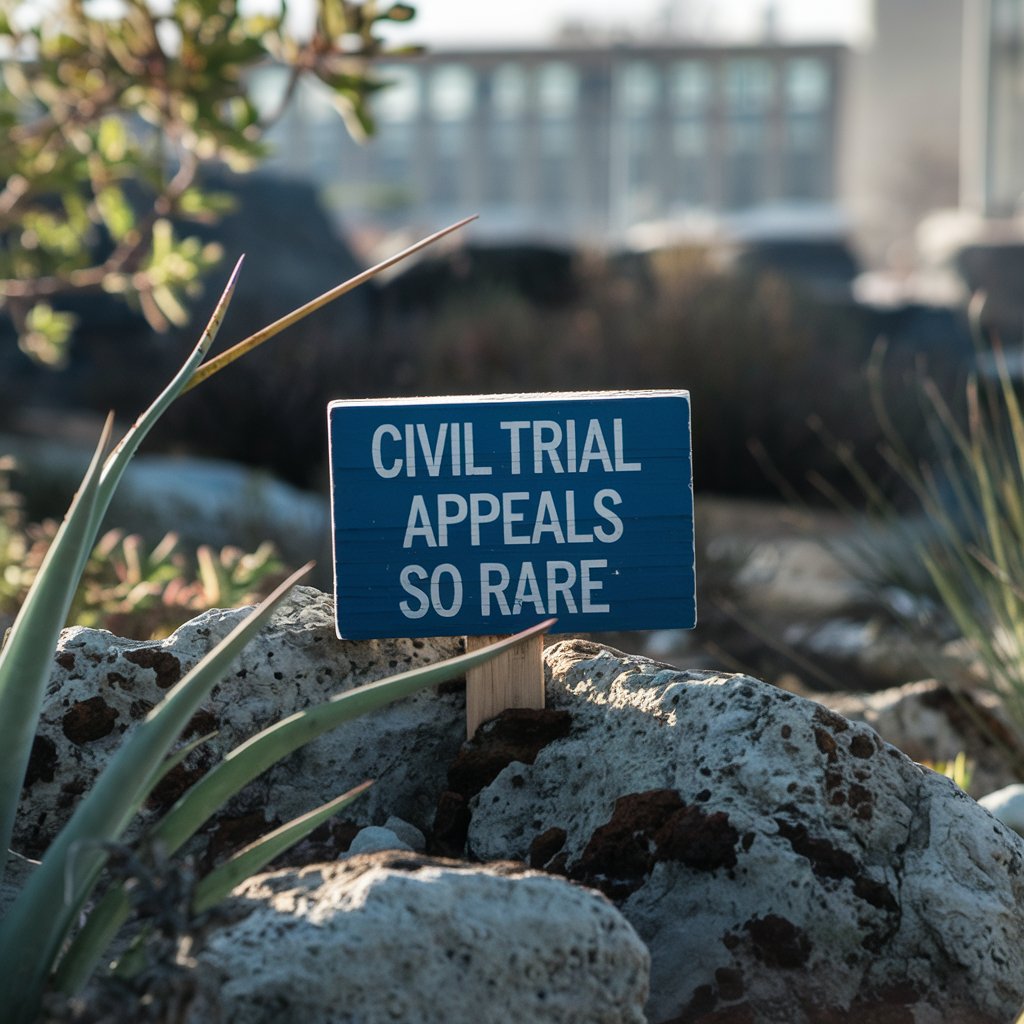 Civil Trial Appeals So Rare