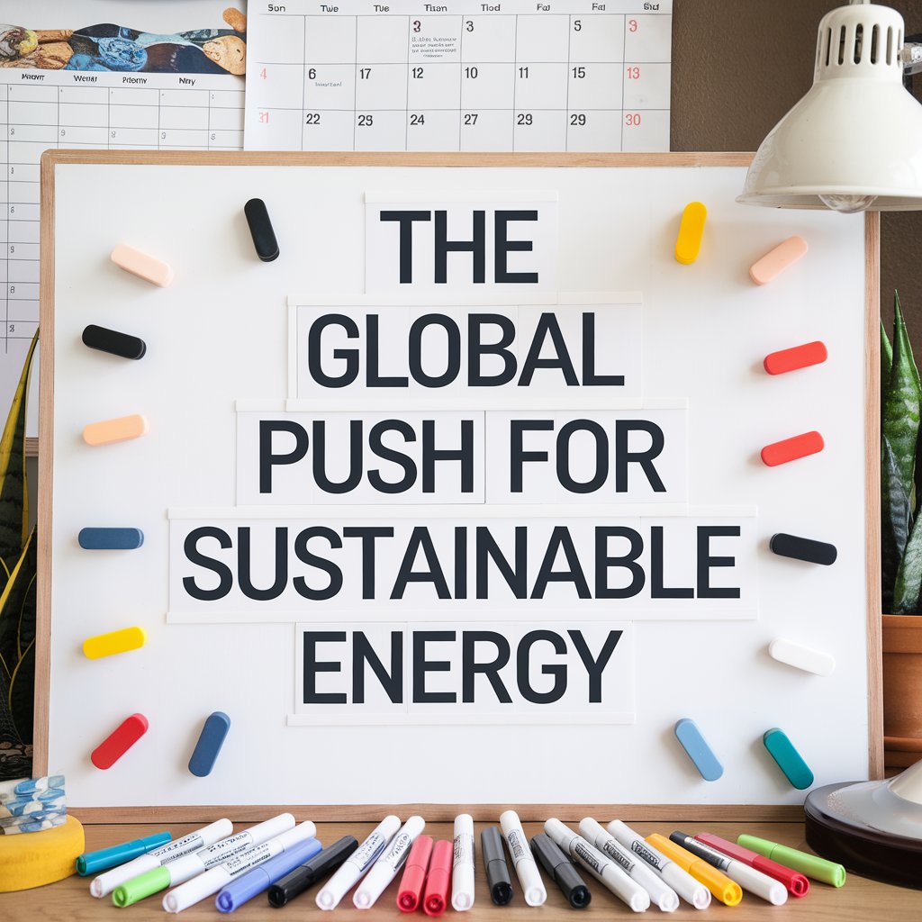 The Global Push for Sustainable Energy