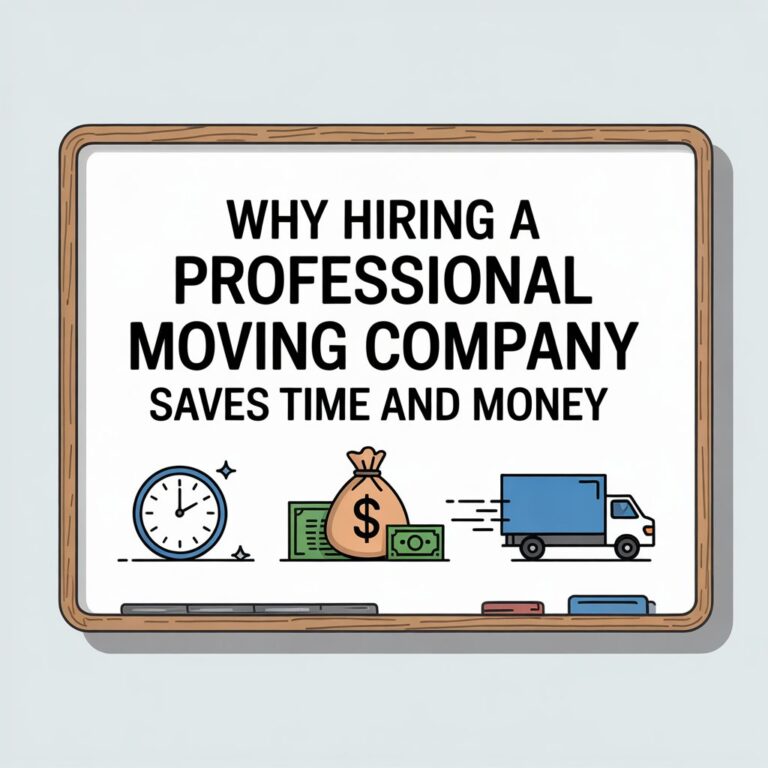 Why Hiring a Professional Moving Company Saves Time and Money