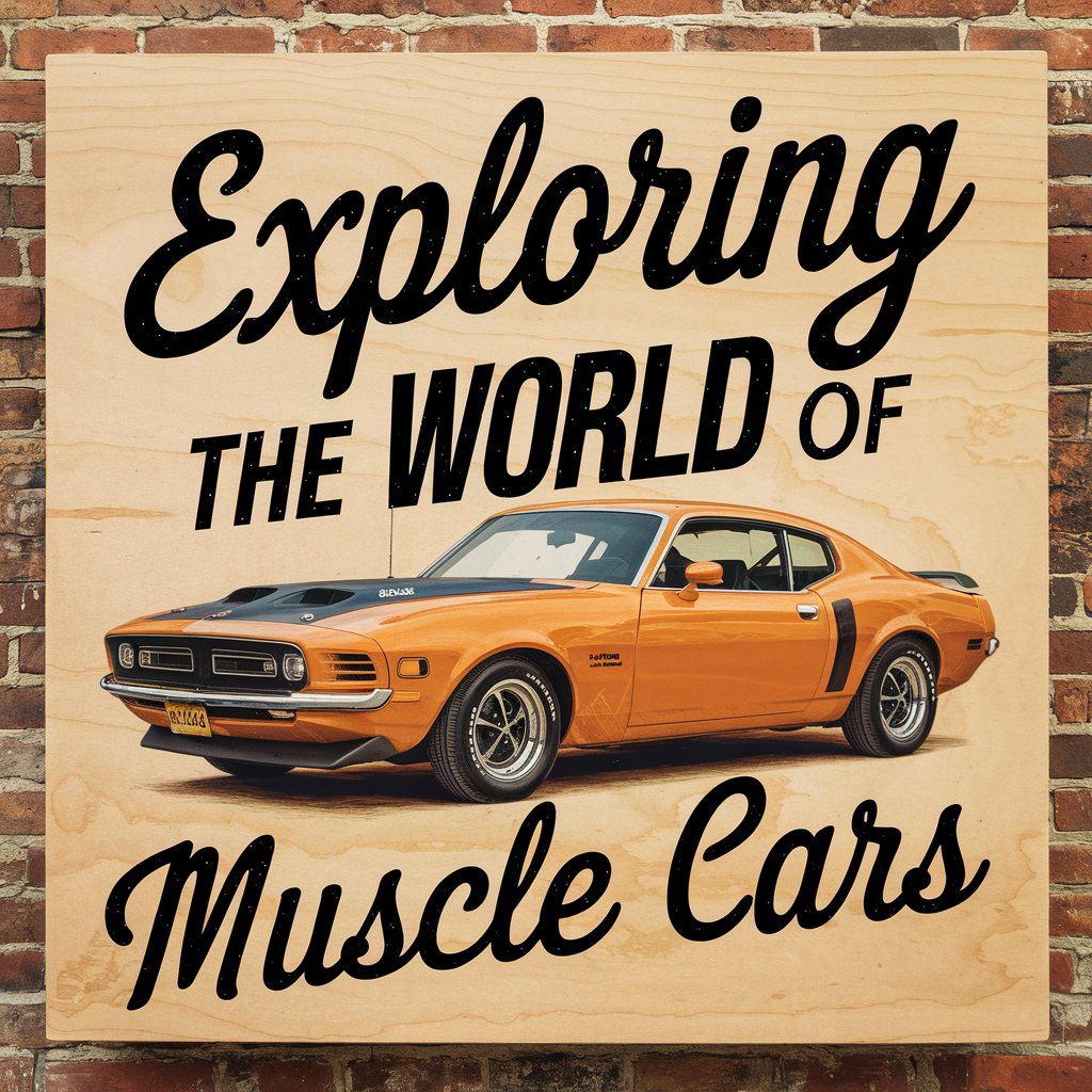 Exploring the World of Muscle Cars