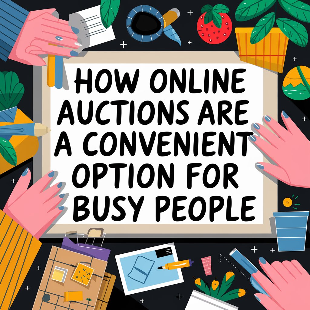 How Online Auctions Are a Convenient Option for Busy People