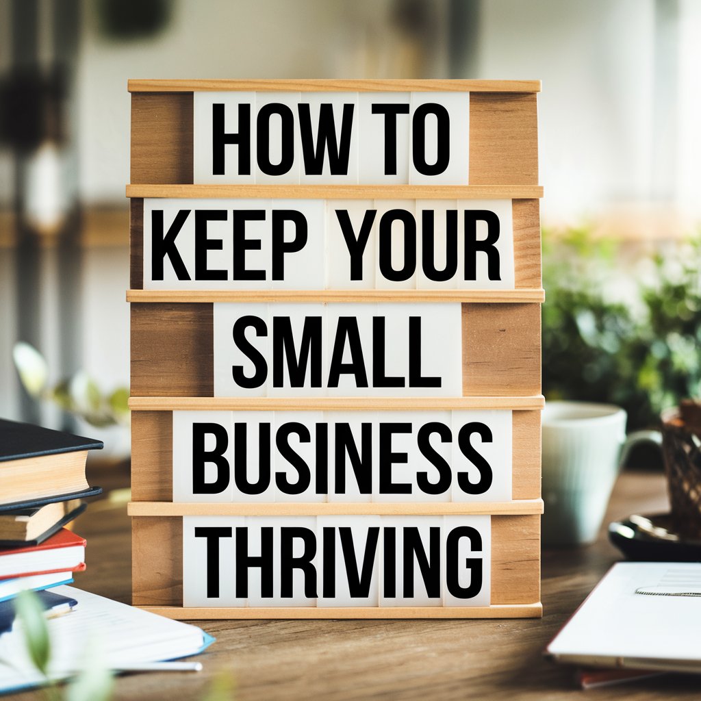 How To Keep Your Small Business Thriving