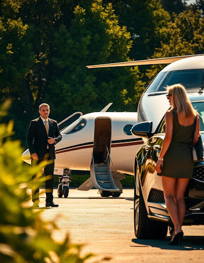 Private Limousine Service for Private Jet Travelers