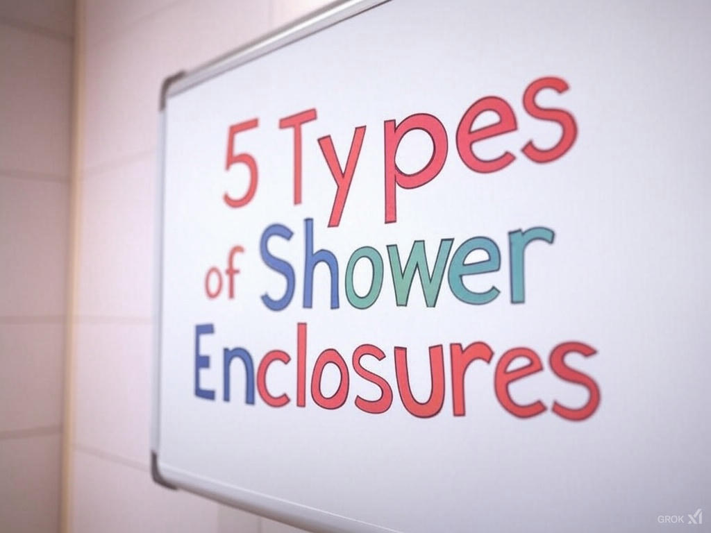 5 Types of Shower Enclosures