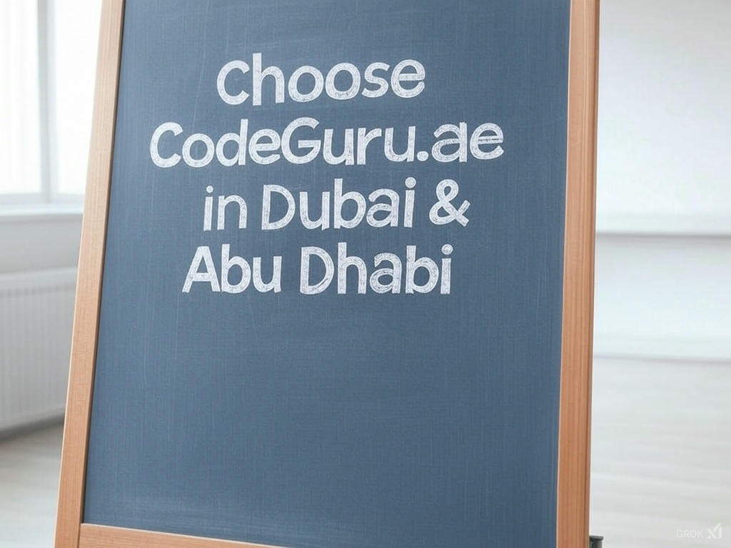 Choose CodeGuru.ae For Exceptional Website Development, Design & Mobile Application Development in Dubai & Abu Dhabi