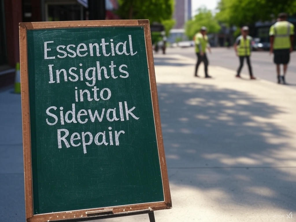 Essential Insights into Sidewalk Repair