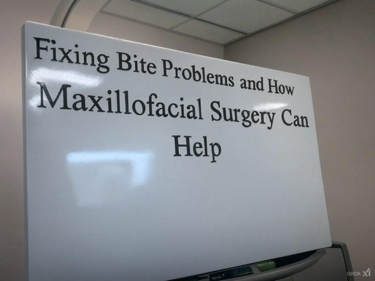 Fixing Bite Problems and How Maxillofacial Surgery Can Help