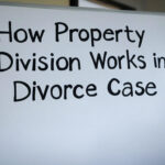 How Property Division Works in a Divorce Case