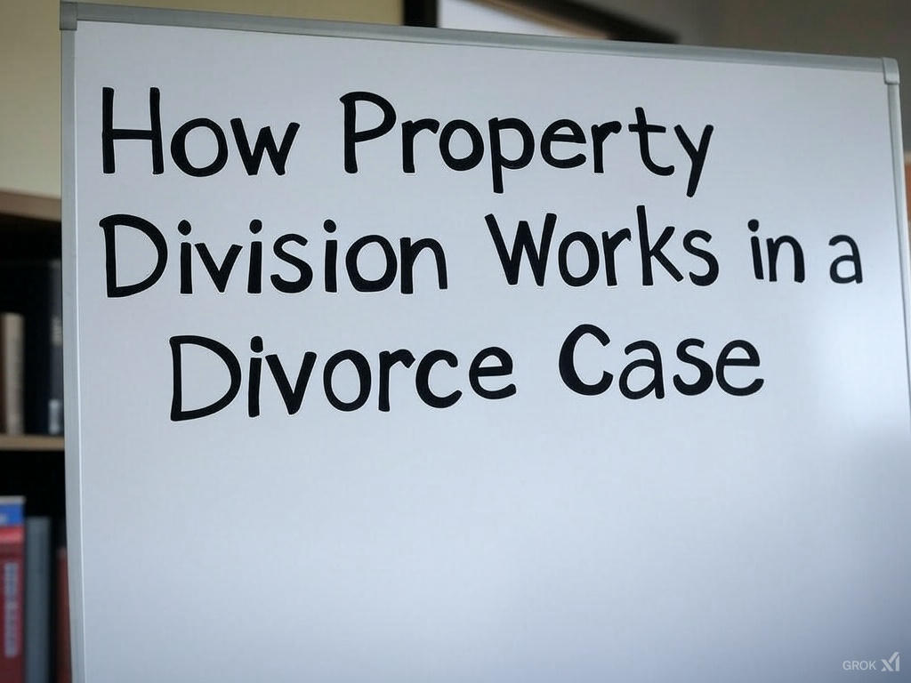 How Property Division Works in a Divorce Case