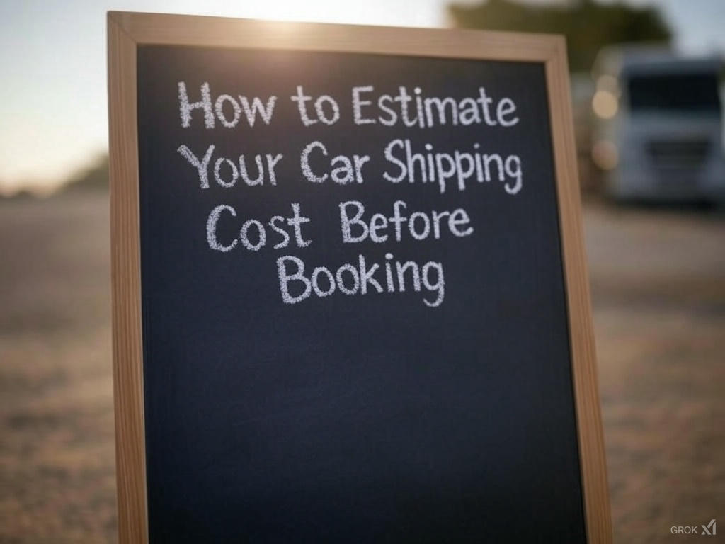 How to Estimate Your Car Shipping Cost Before Booking