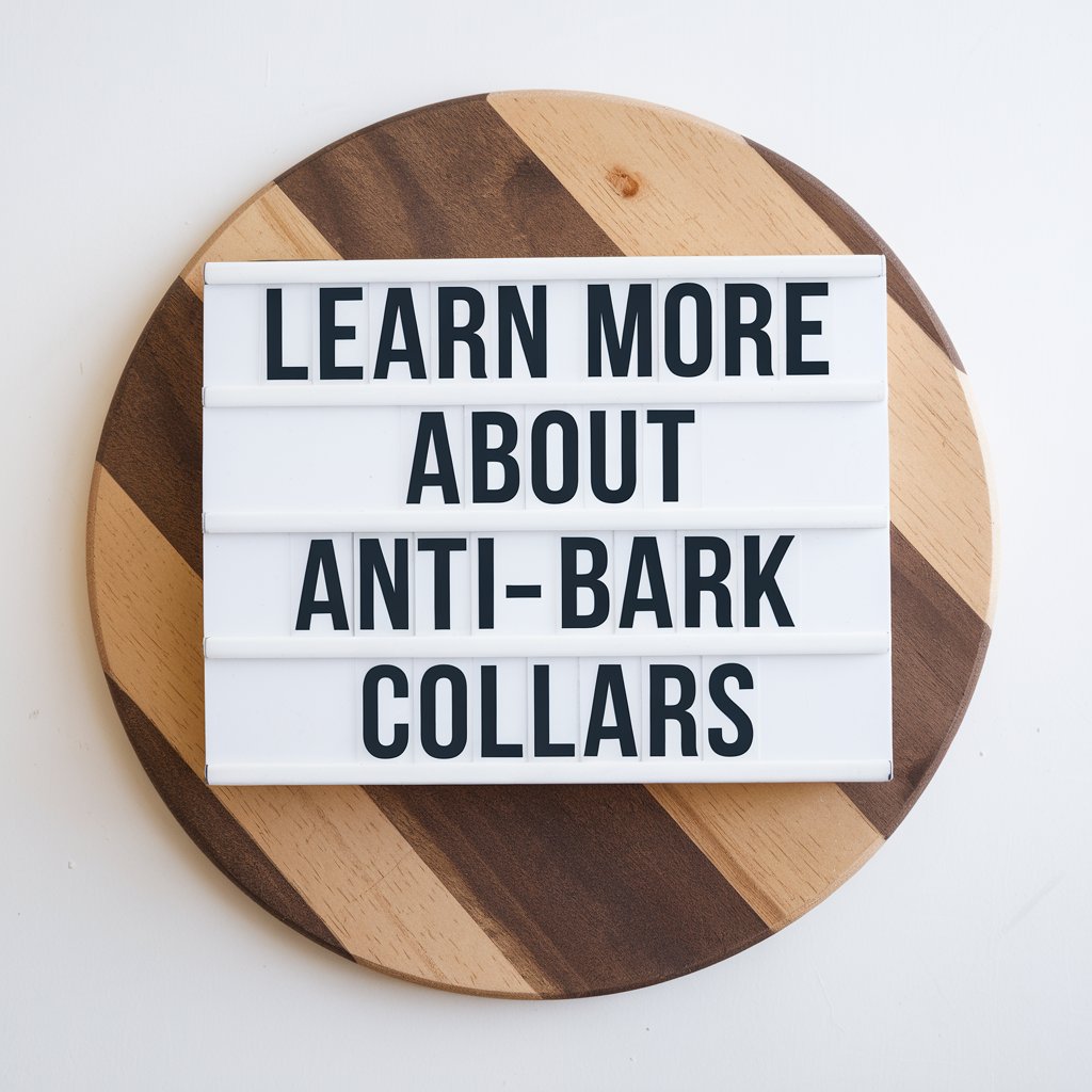 Learn More About Anti-Bark Collars