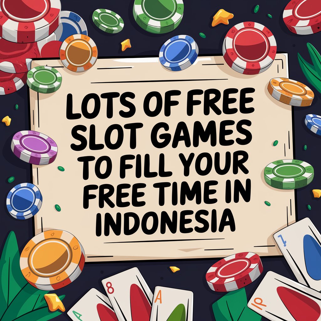 Lots of Free Slot Games to Fill Your Free Time in Indonesia